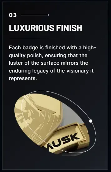 Elon Musk Badges buy