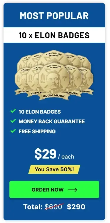 Elon Musk Badge