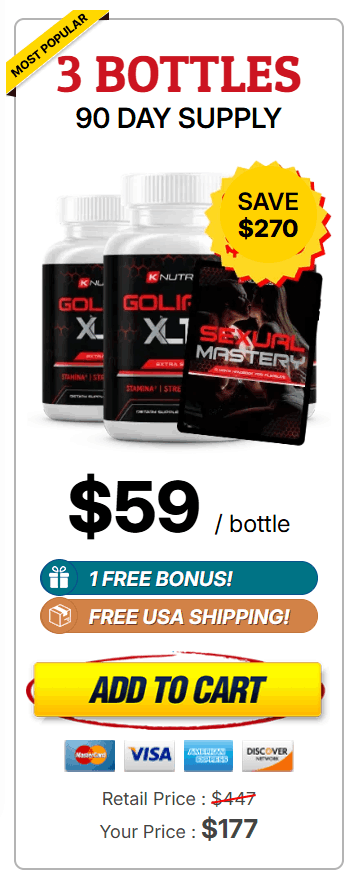 Goliath XL10 Pricing