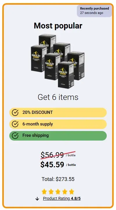 Shilajit Extreme buy