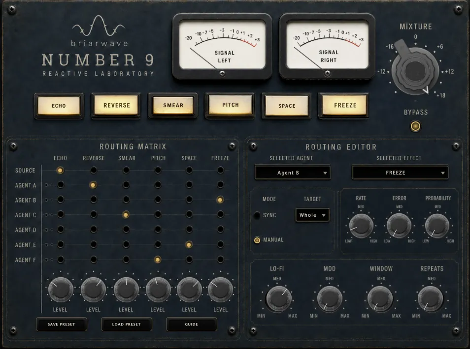 Number 9 Skeuomorphic UI