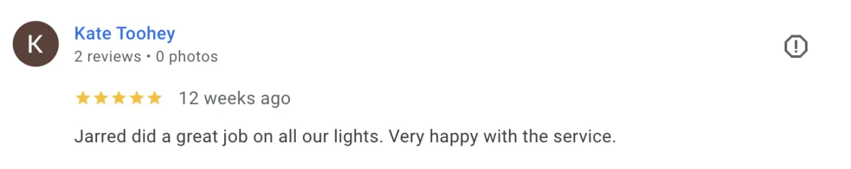 5 star google review screenshot 15