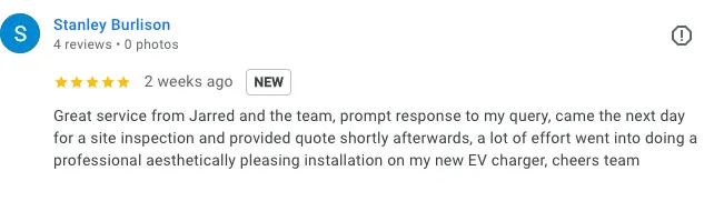 5 star google review screenshot 1