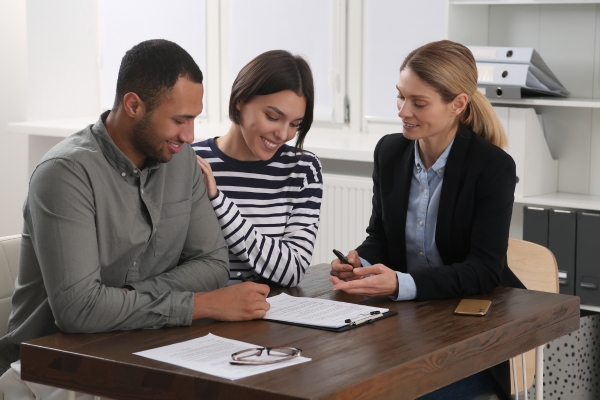 Professional document assistance helping a client manage paperwork and administrative tasks