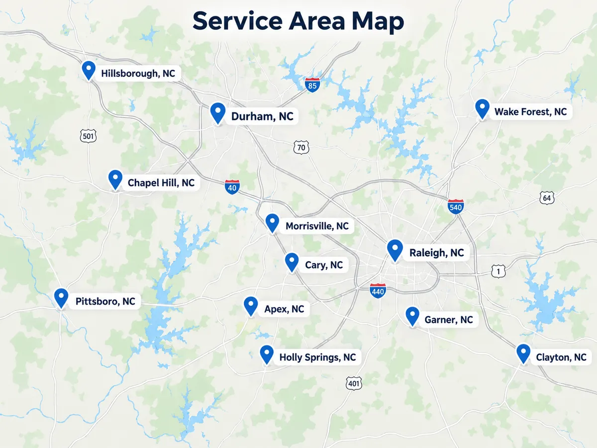 Land grading and leveling services in Durham, NC