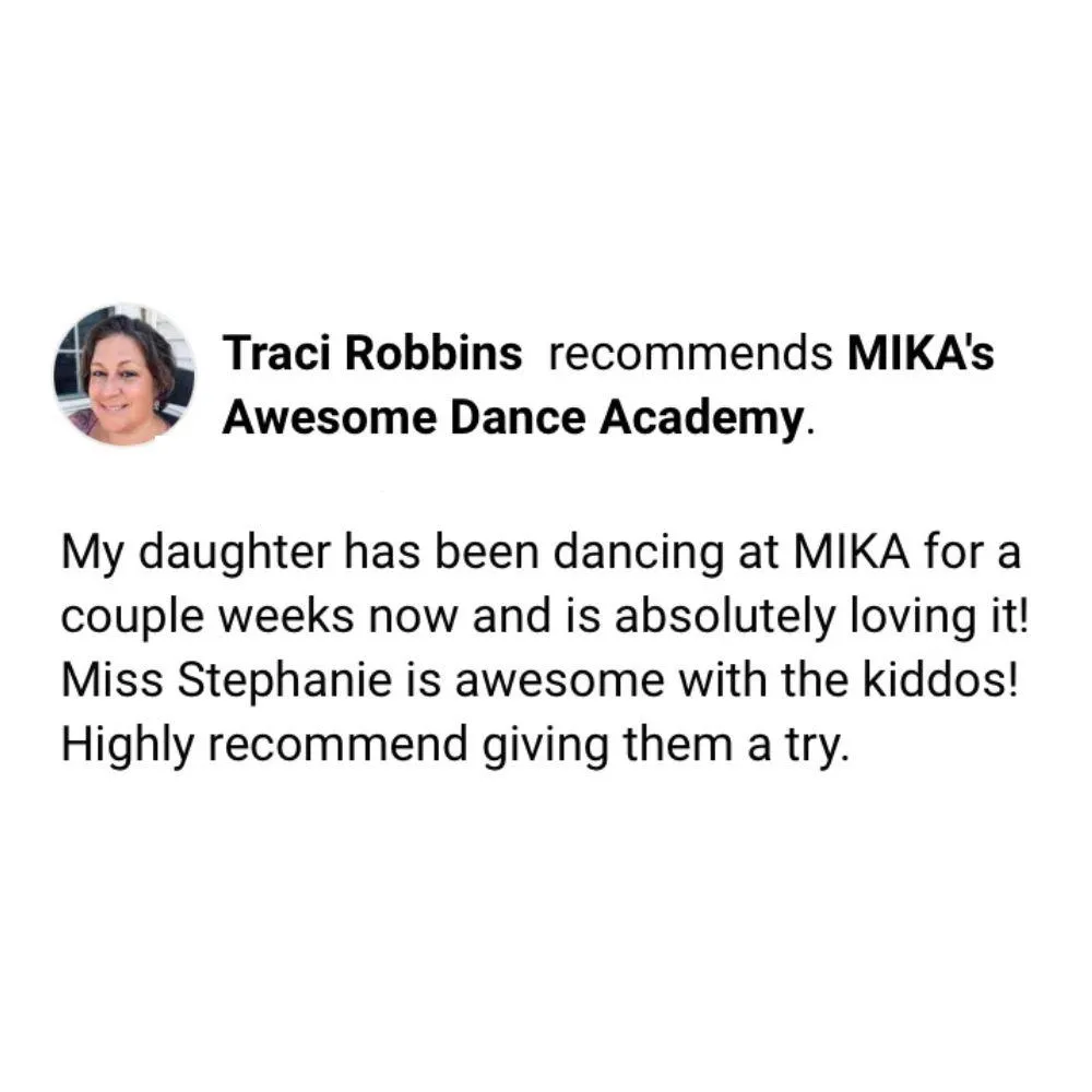 Review for MIKA's Awesome Dance Academy