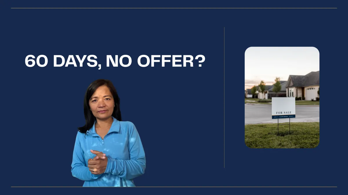 Your Home's Sat 60 Days With No Offer. Cut the Price or Wait?
