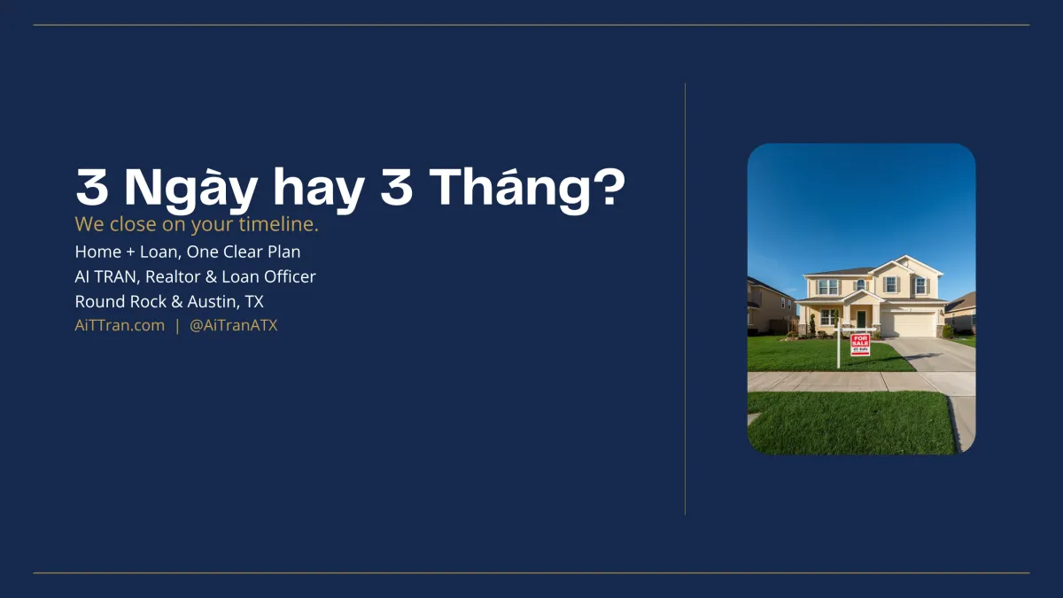 Tại Sao Nhà Ở Round Rock Bán Nhanh Hay Ngồi Lâu