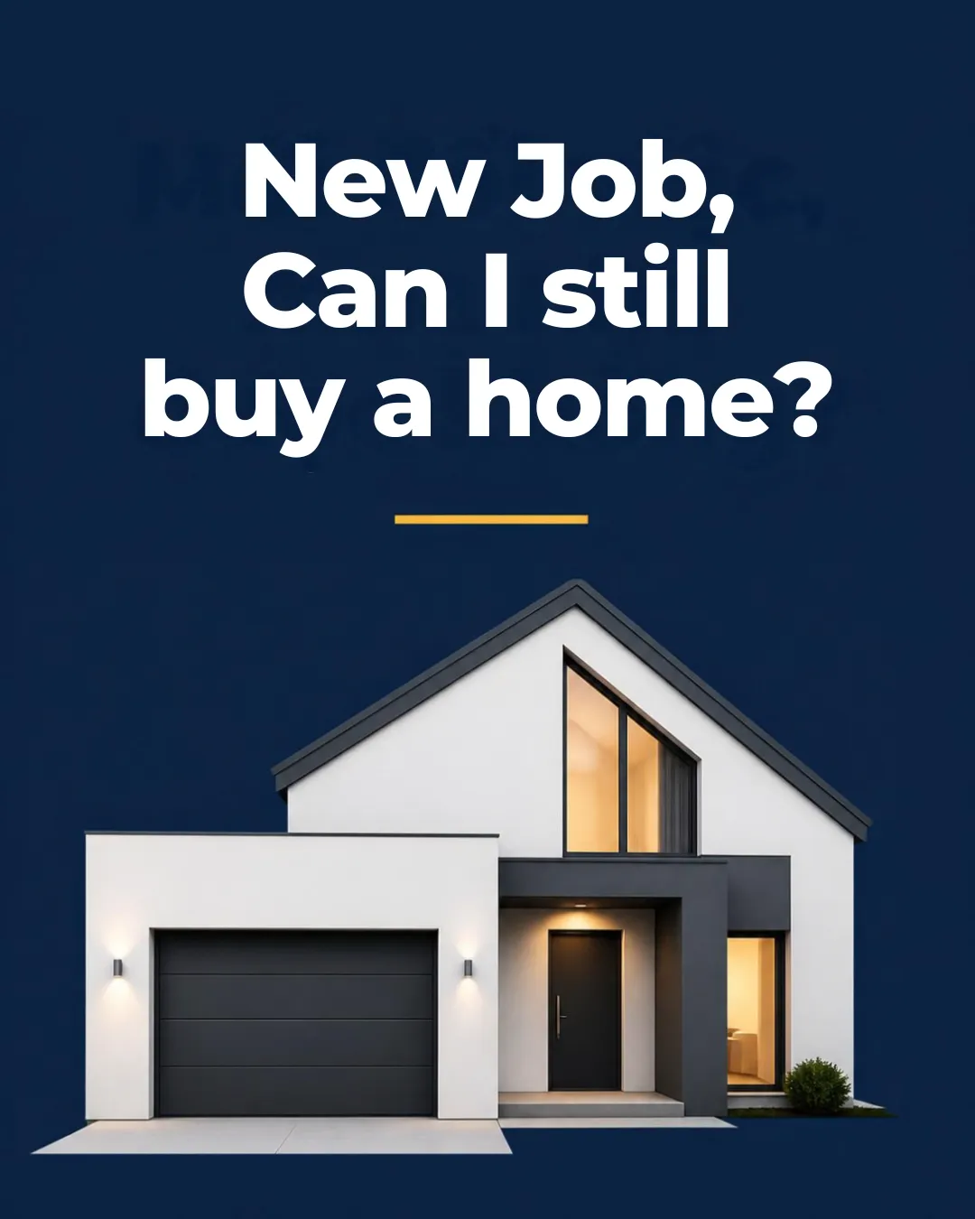 Which part of buying after a job change feels least clear to you: work history, income, or timing?