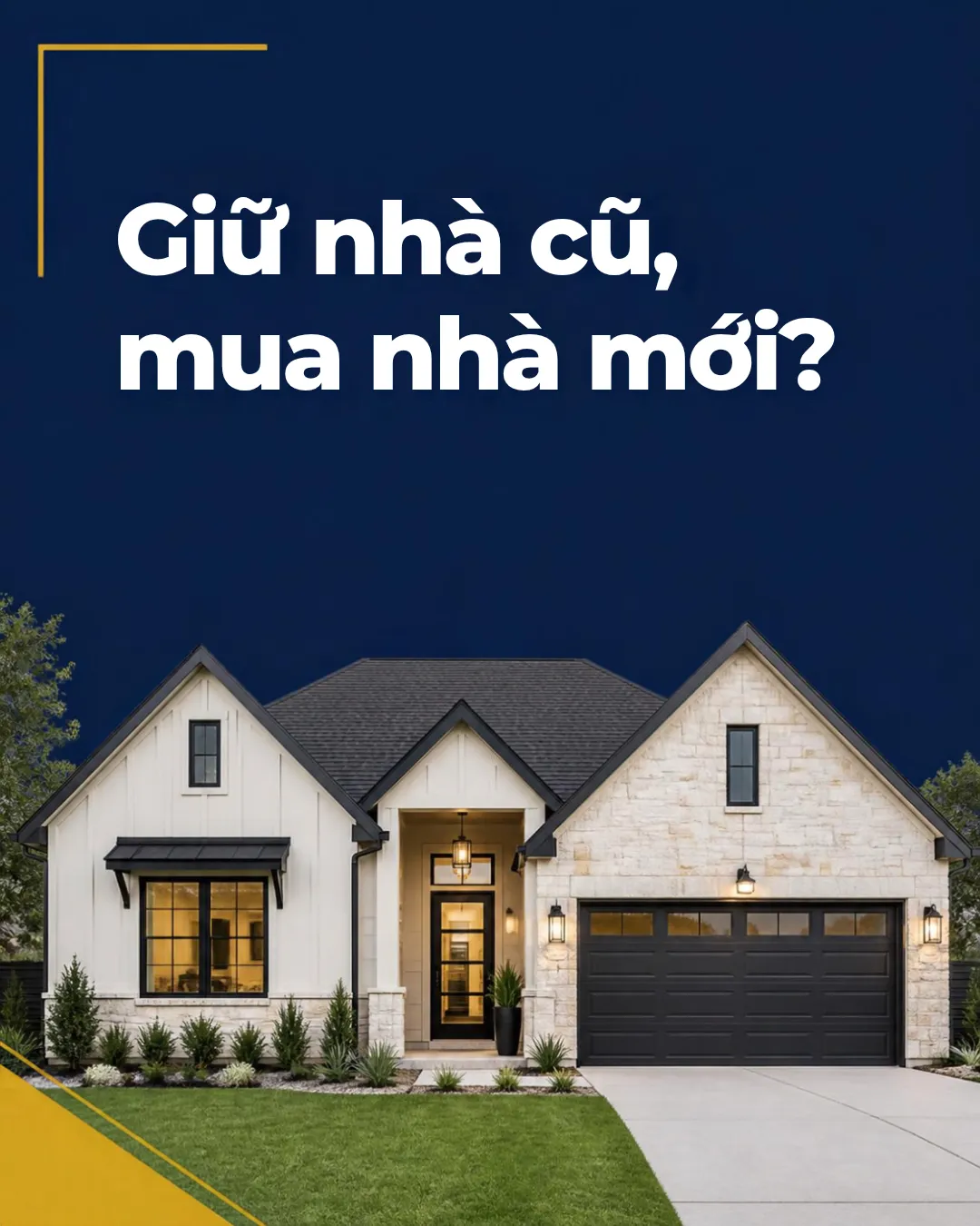 Tôi có thể mua nhà mới và dùng tiền thuê nhà cũ để giúp đủ điều kiện vay không?