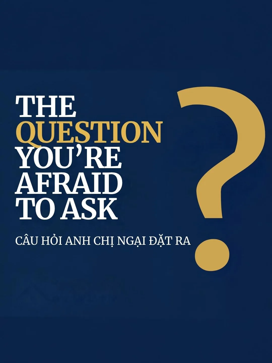 What's the one home loan question you were too embarrassed to ask?