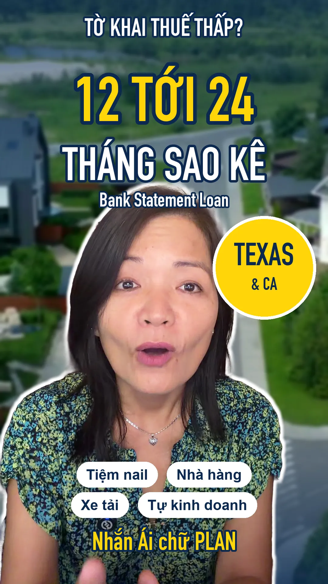 Khoản Vay Theo Sao Kê Ngân Hàng (bank statement loan) Ở Texas Là Gì?