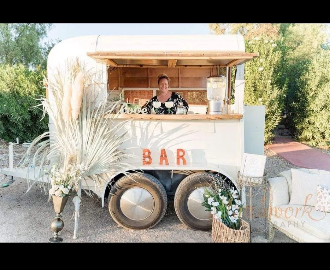 Tipsy the Horse Bar Trailer at the 3rd Annual St. Patrick's Day Fundraiser