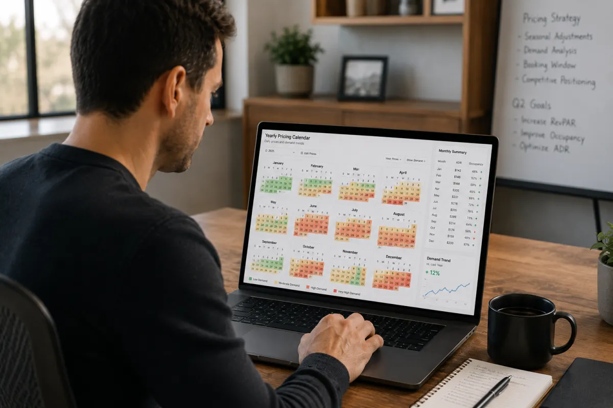 How to Build Seasonal Pricing Profiles for Short-Term Rentals