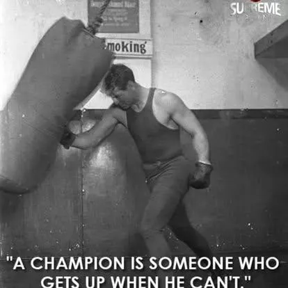 man in red and white boxing gloves