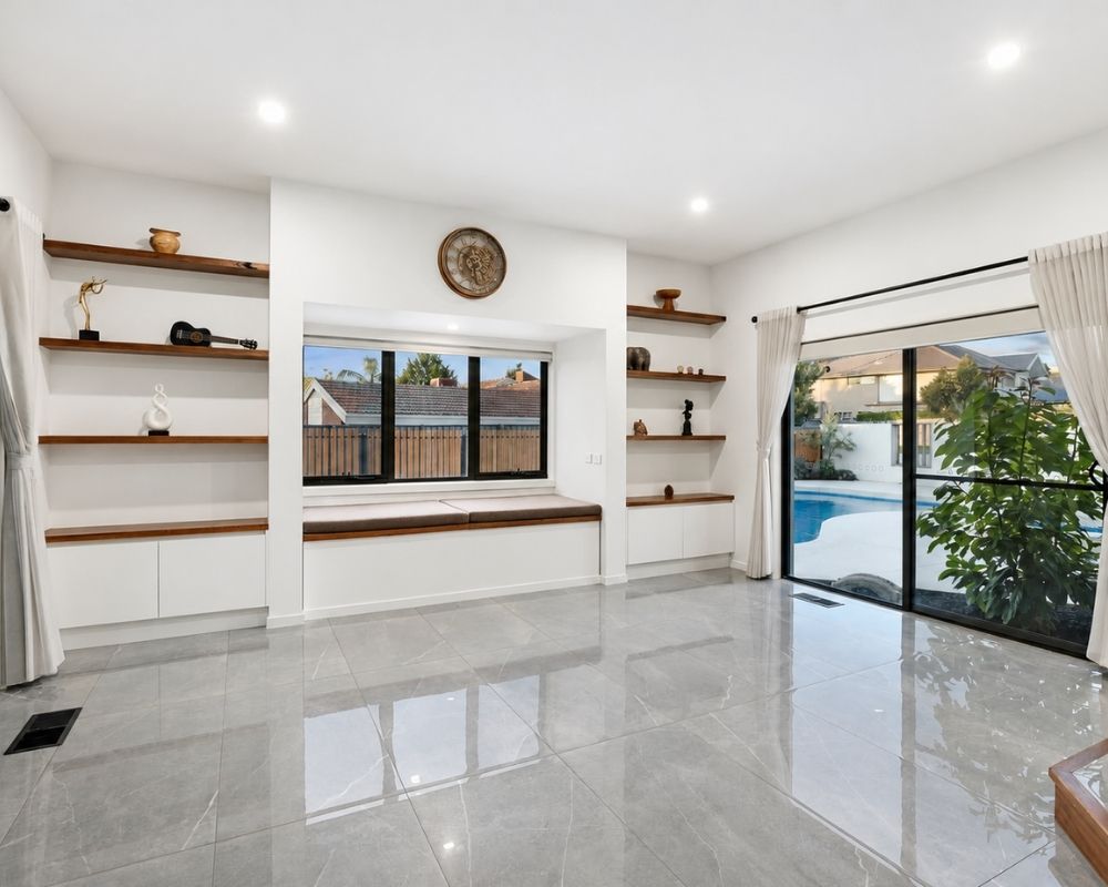 Spacious open-plan dining and kitchen renovation designed for connected family living
