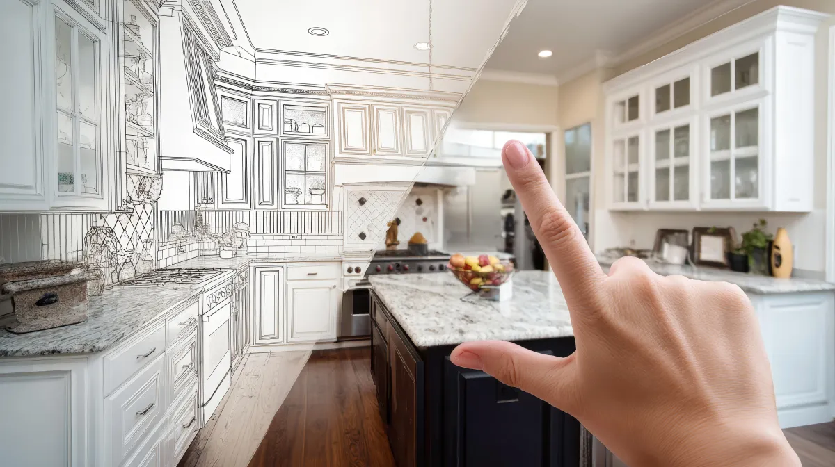 Set of quality materials used by Parker Built Construction