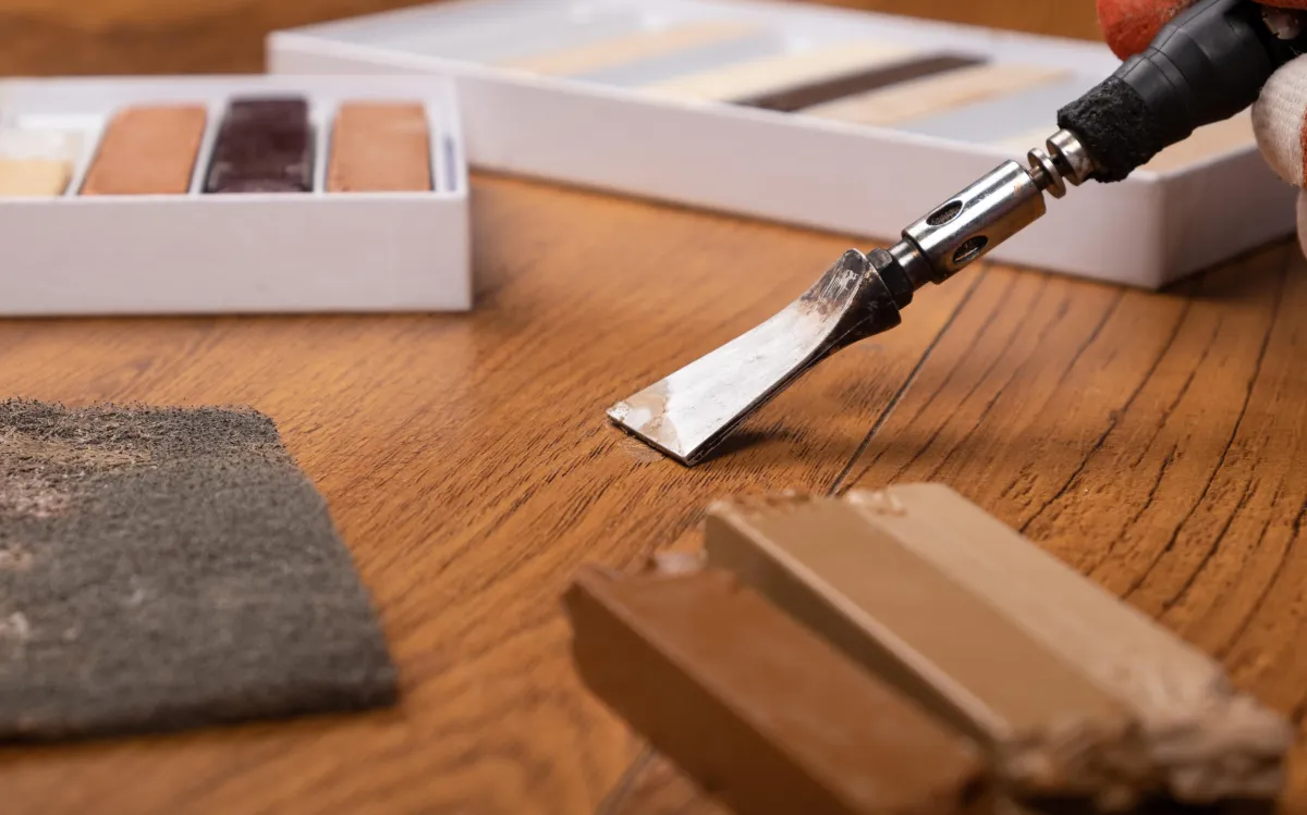 Parker Built Construction crew installing a wooden fence panel for a residential property
