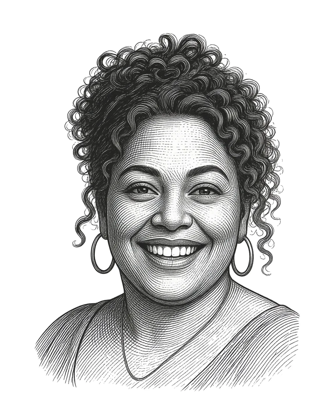 Portrait of Claire Danvers, 54, course participant