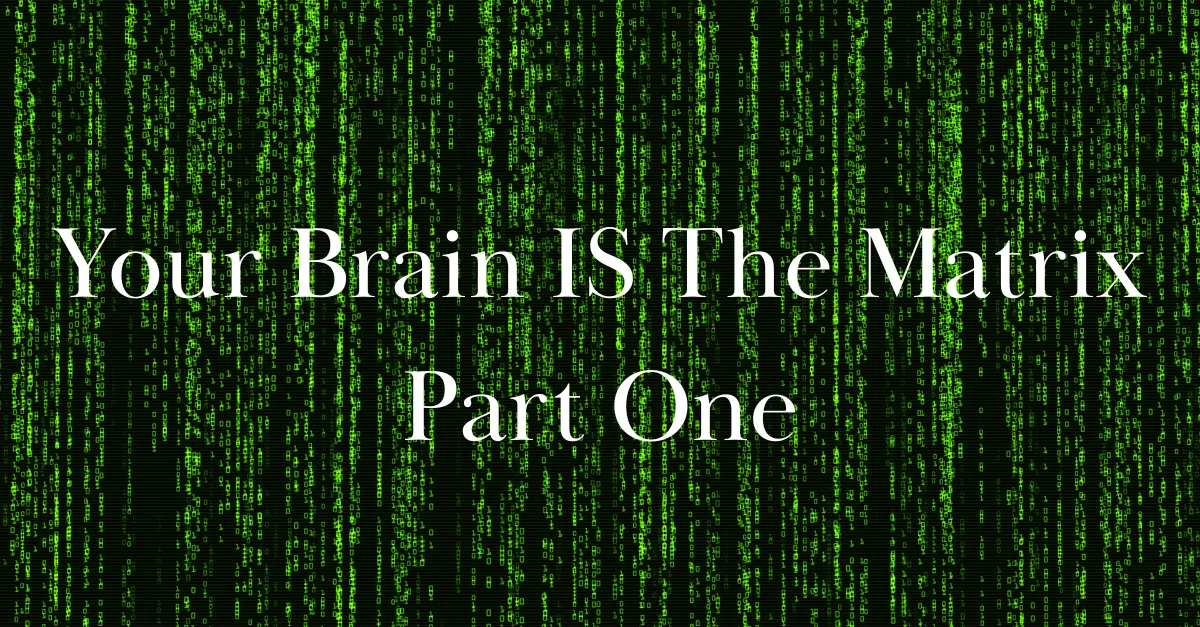 Your brain is the matrix