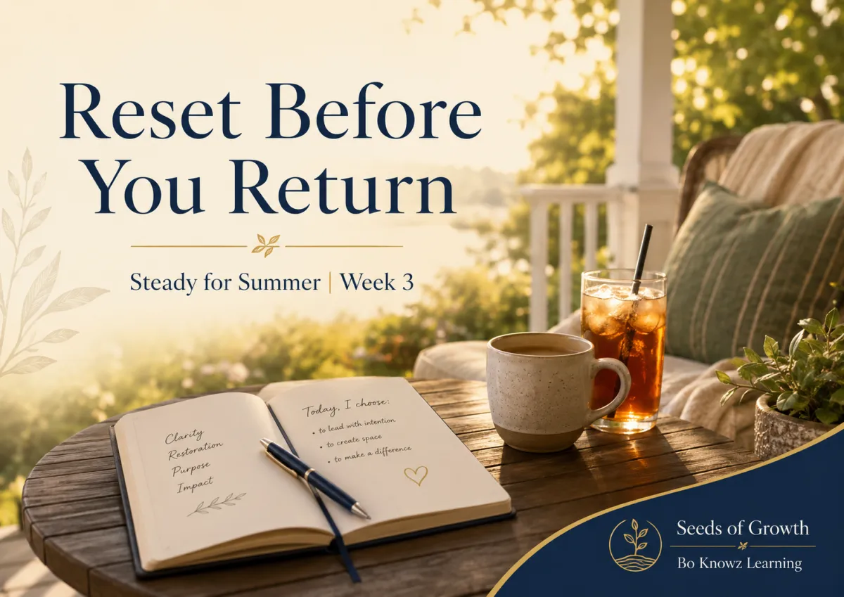 Reset Before You Return