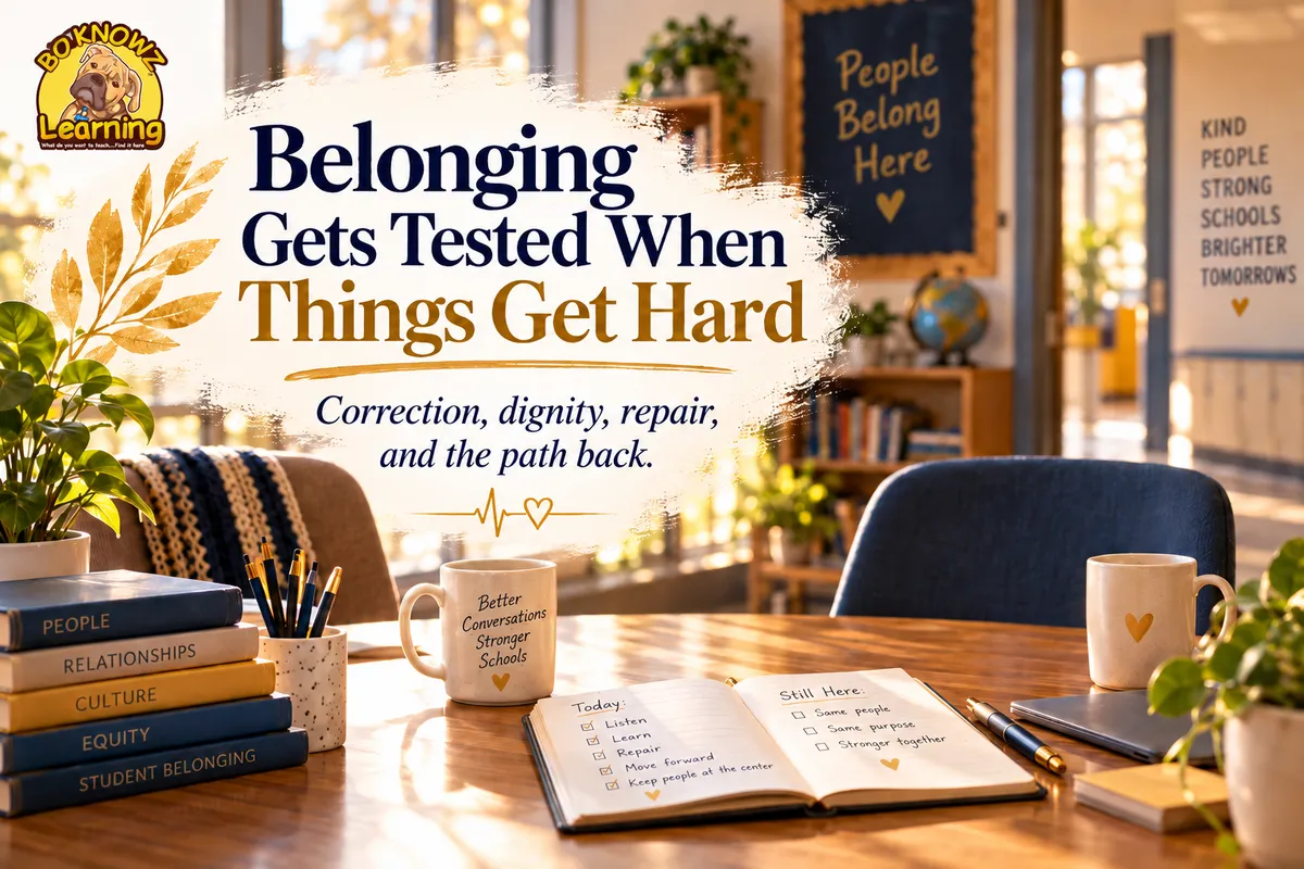 Belonging Gets Tested When Things Get Hard