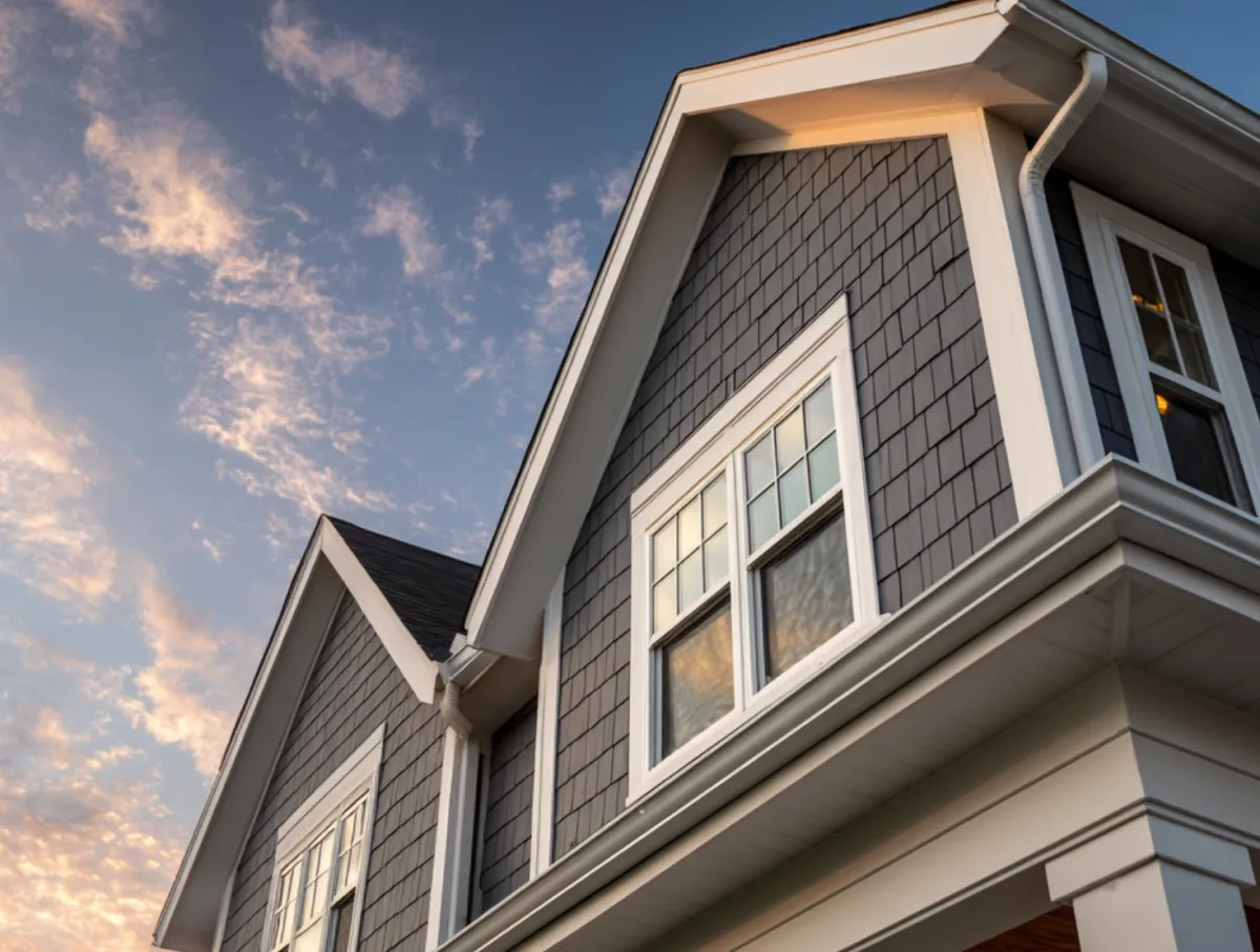 Exterior home renovation with new siding, modern trim, and enhanced curb appeal designed by Dream Design Building Group Jacksonville