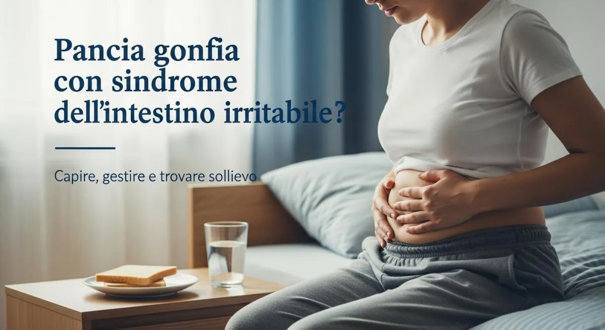 Pancia gonfia con il colon irritabile