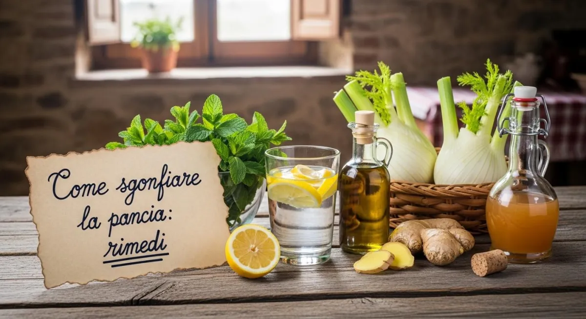 sgonfiare la pancia