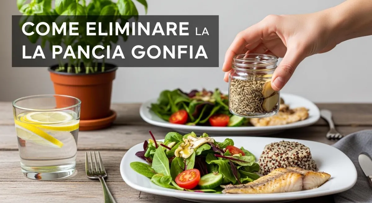 Eliminare la pancia gonfia