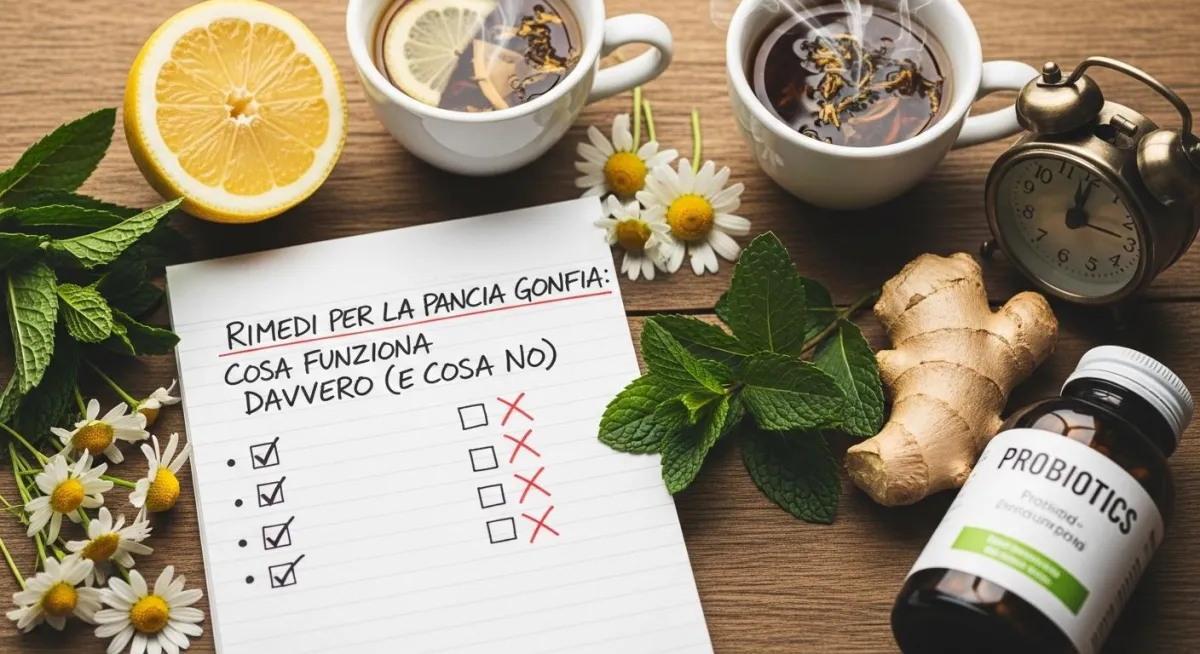 Pancia gonfia rimedi