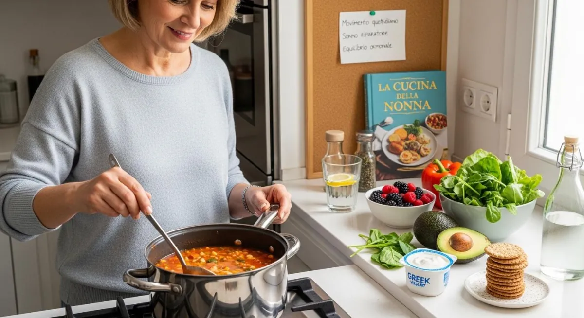 Eliminare la pancia in menopausa