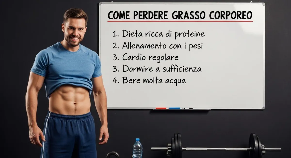 Massa grassa uomo: come ridurla