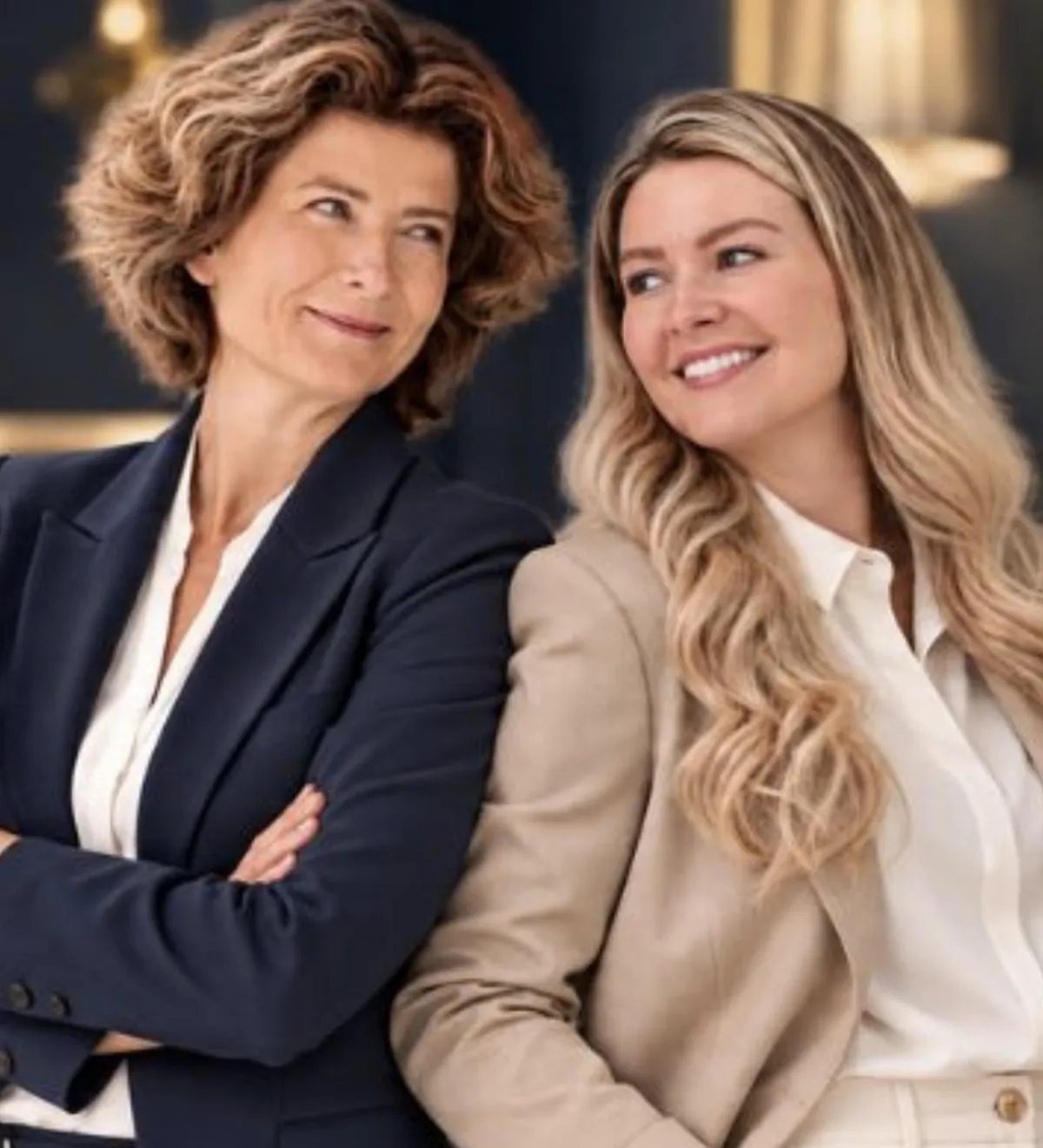 Patricia Rennecke und Kerstin Tieu