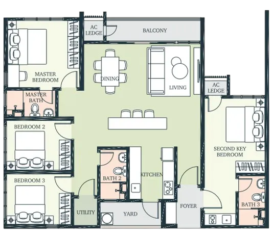 a black and white photo of a building