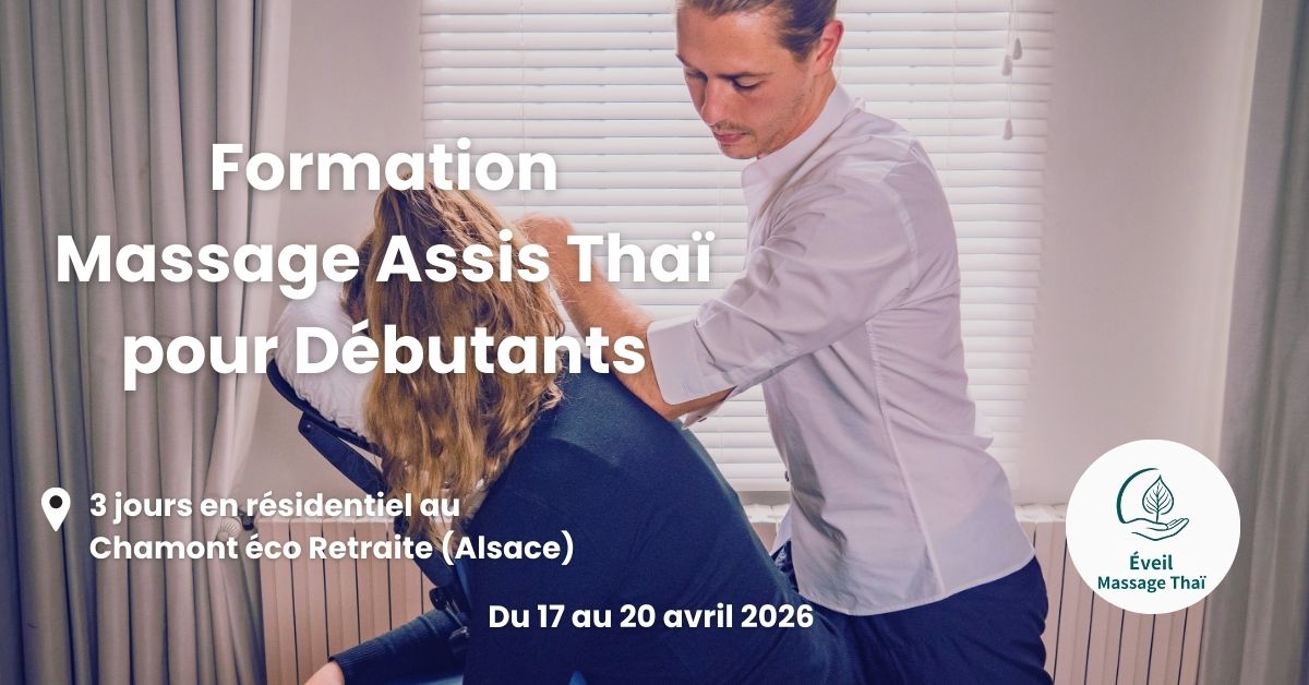 Formation de Massage Assis pour Débutants 