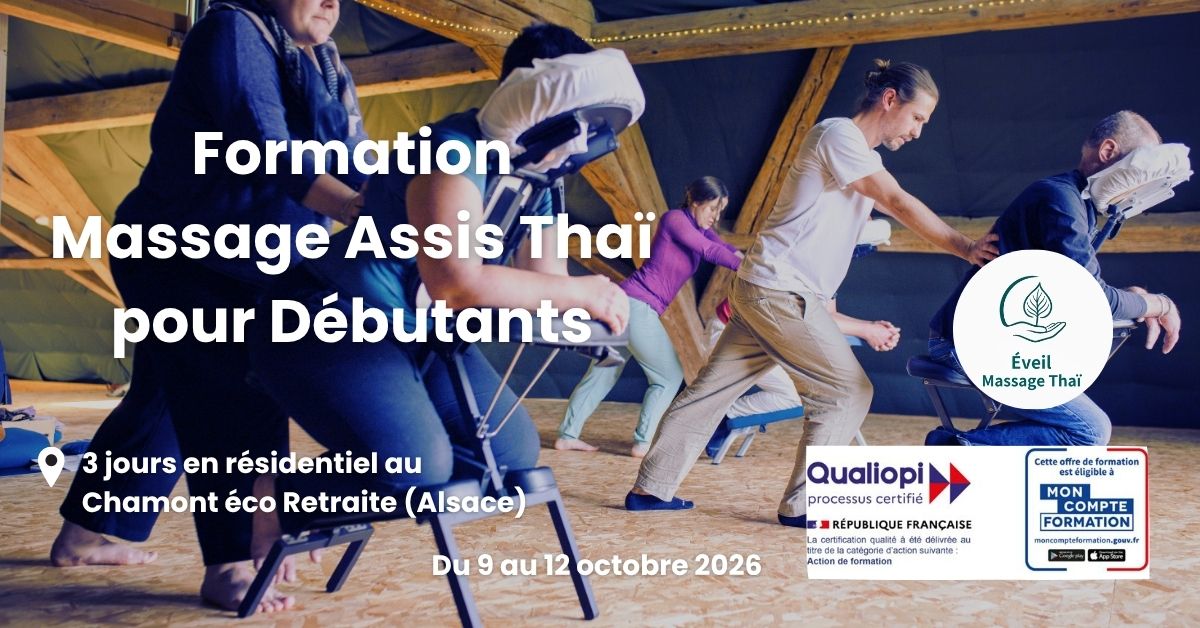 Formation Massage Assis Thaï pour Débutants