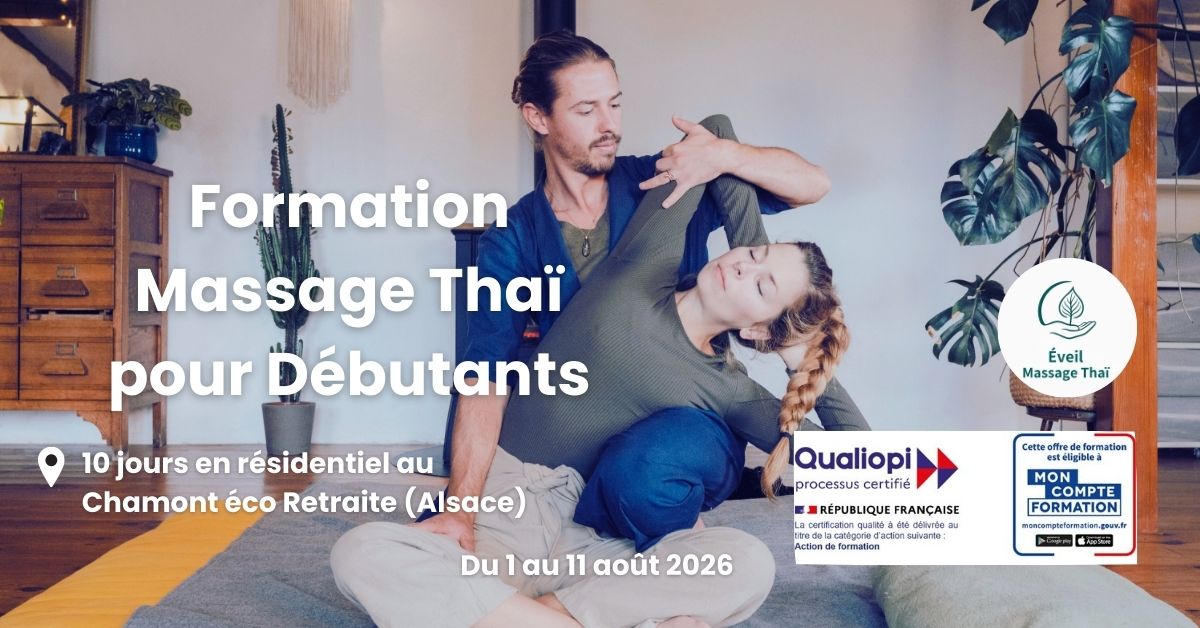 Formation Massage Thaï pour Débutants