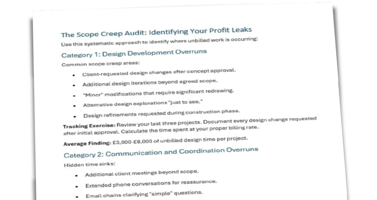 Scope Creep Audit