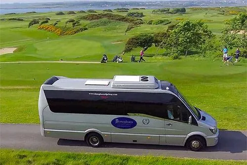 Luxurious hassle-free transportation services to any golf courses in Ireland.