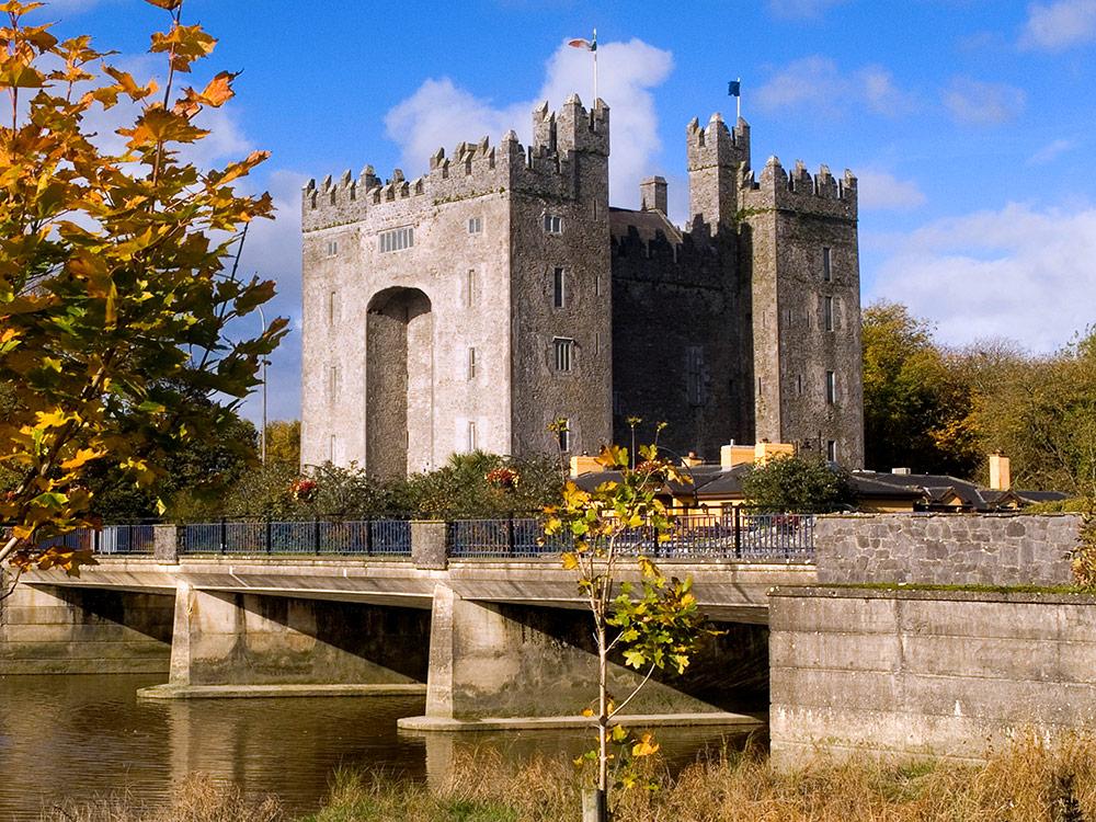 Bunratty Castle, a 15th century castle in Co. Clare