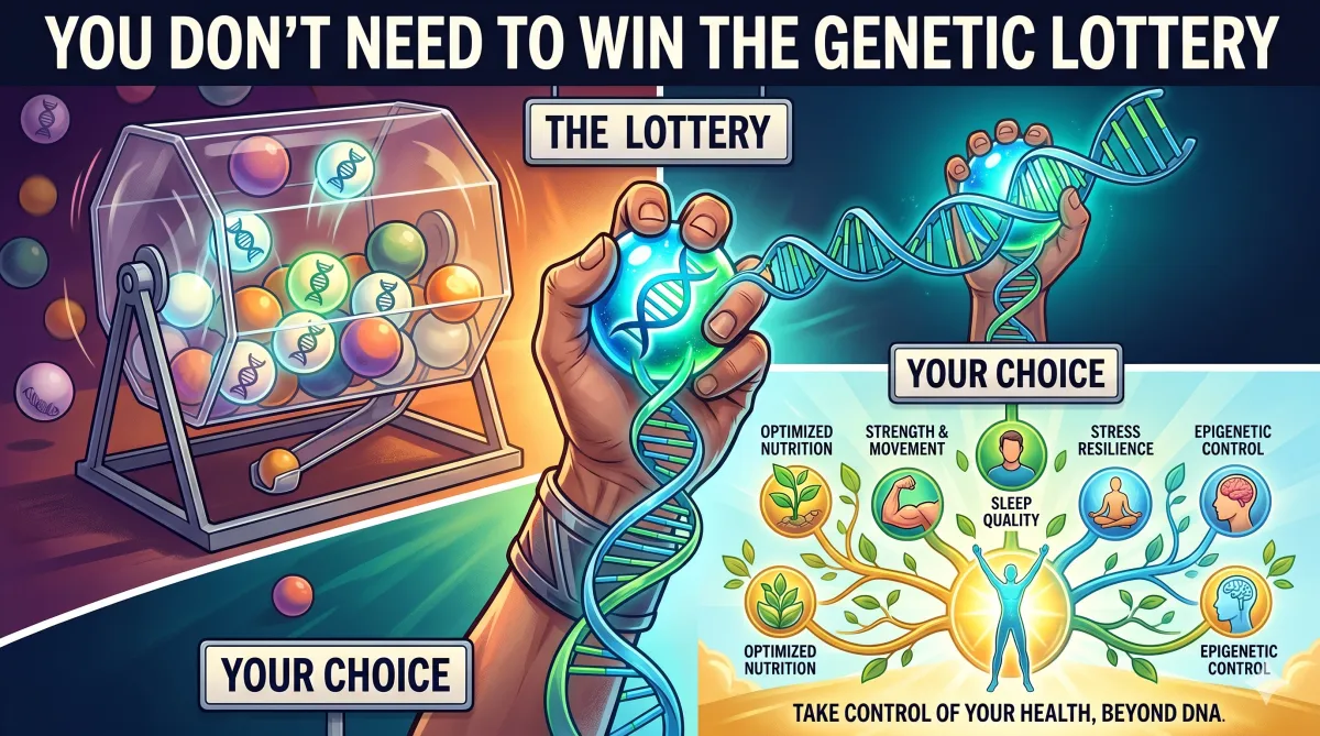 You Don’t Need to Win the Genetic Lottery. You Need to Fix What Your Doctor Isn’t Measuring.