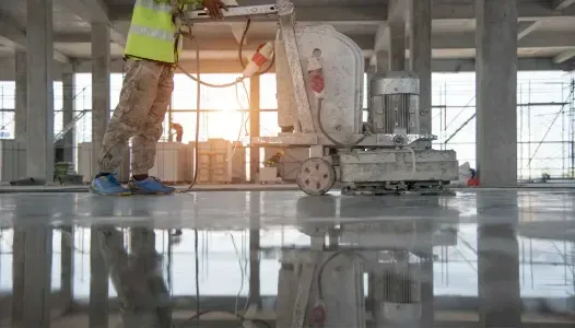 commercial concrete work