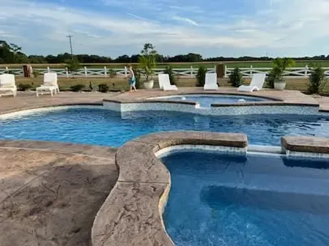 pool deck