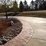 concrete driveway