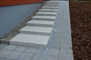 porch concrete stairs