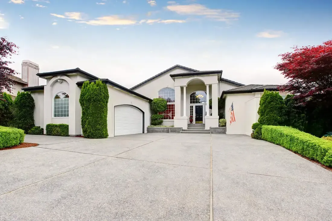 concrete driveway