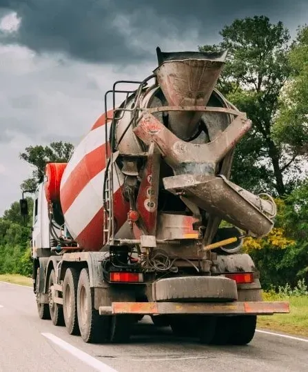 concrete mixer truck