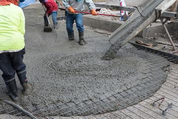 concrete driveway