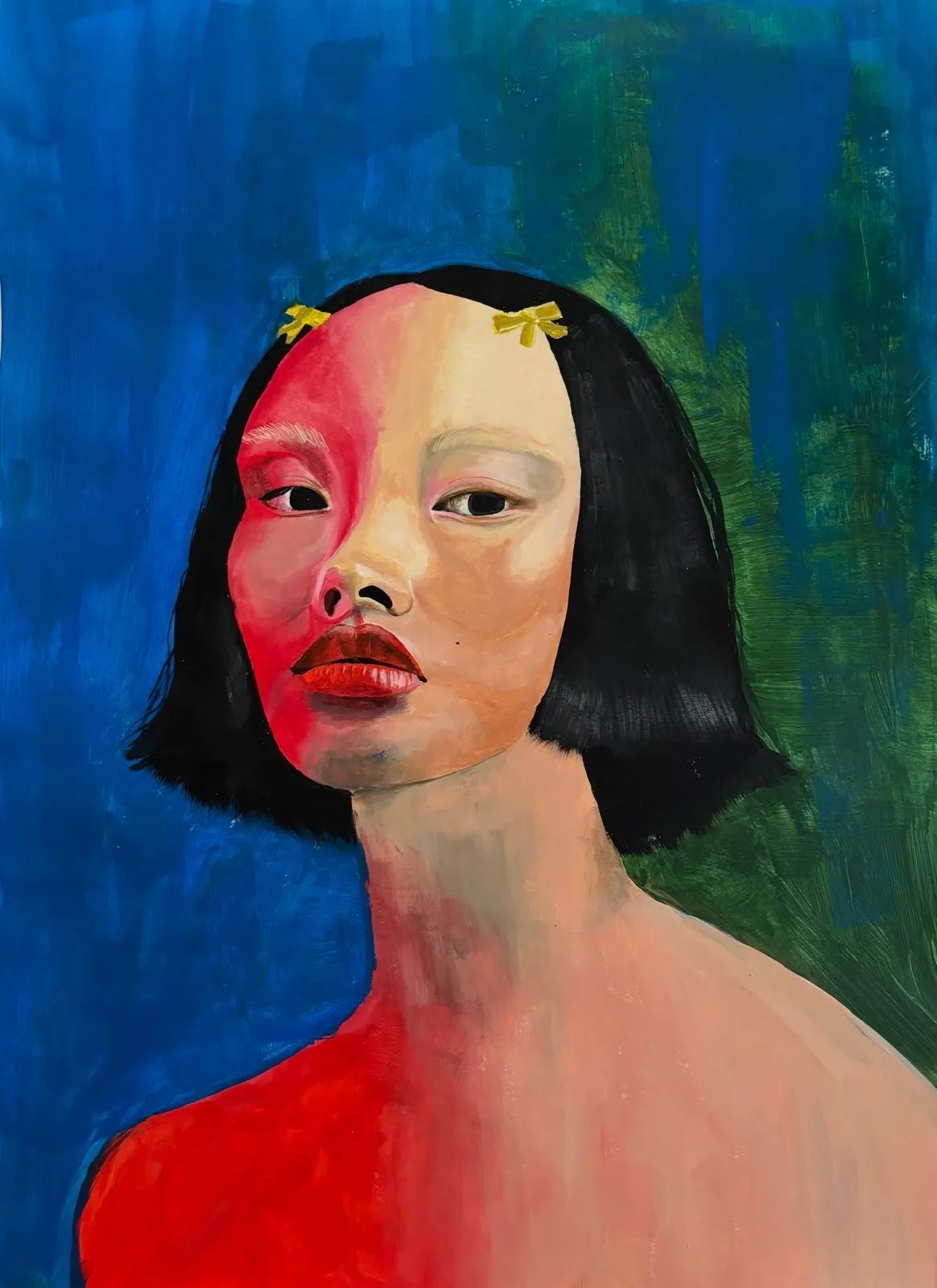 Vetra, Artwork by Jülide Özarici, 2020, acrylic paint, 35×50 